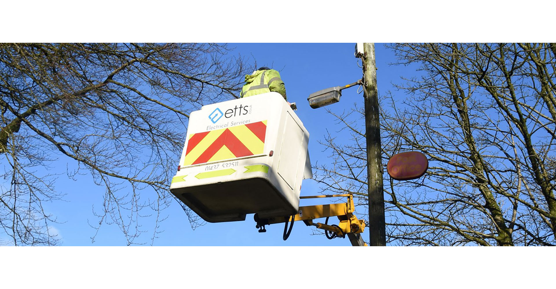 High Level Lighting Installations Wales Banner (1)
